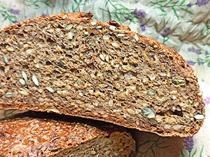 recept Chléb ze směsi DELIKATES EXTRA pečený v klasické troubě volně