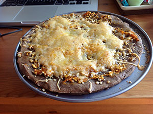 recept Pohankovo-amarathová pizza