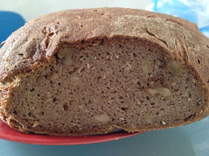 recept Kruh Ajdov neboli slovinský chleba s pohankou a ořechy