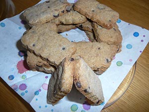 recept Kokosovo-čirokové sušenky